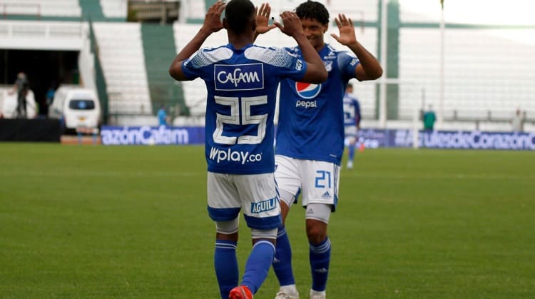 Millonarios venció 1-0 a Envigado en el inicio de la Liga BetPlay 2021-I